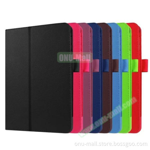 Logo Branding Free Flip Stand Leather Tablet Cover for iPad Mini 4 Case